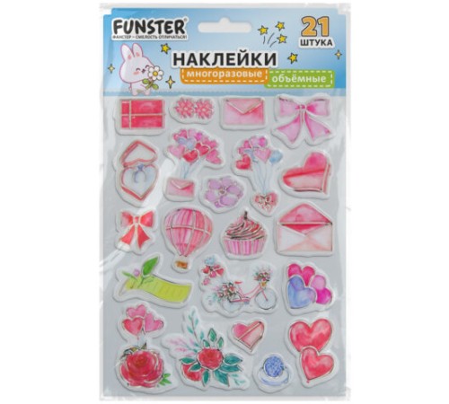 Наклейки объемные 