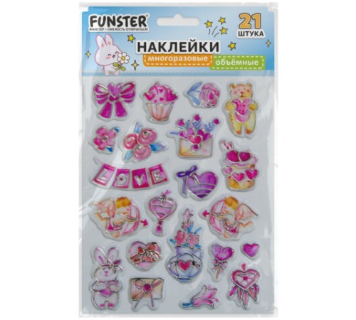 Наклейки объемные 