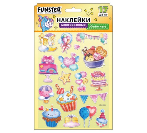 Наклейки объемные 