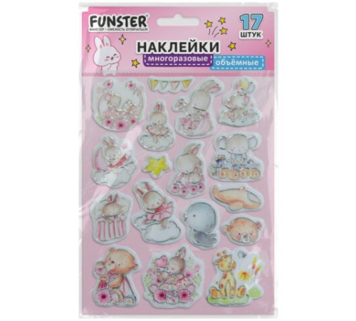 Наклейки объемные 