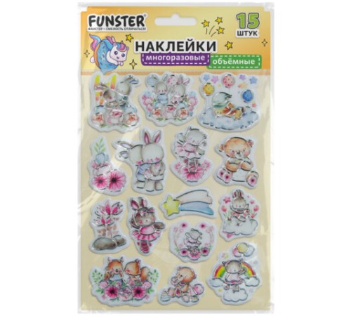 Наклейки объемные 