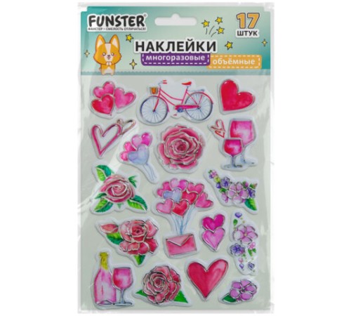 Наклейки объемные 