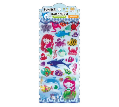 Наклейки зефирные 