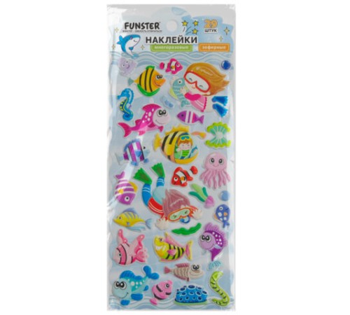 Наклейки зефирные 