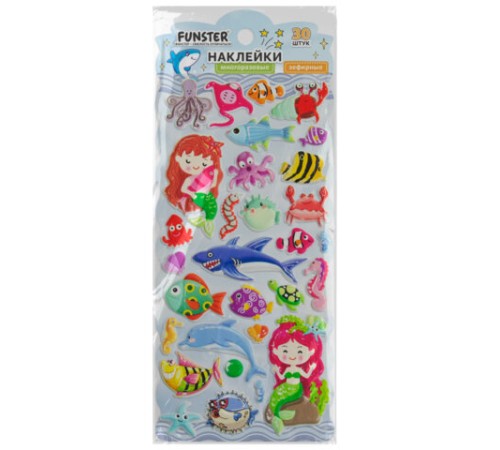 Наклейки зефирные 