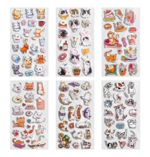 Наклейки зефирные 