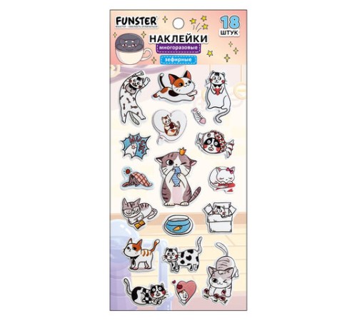 Наклейки зефирные 