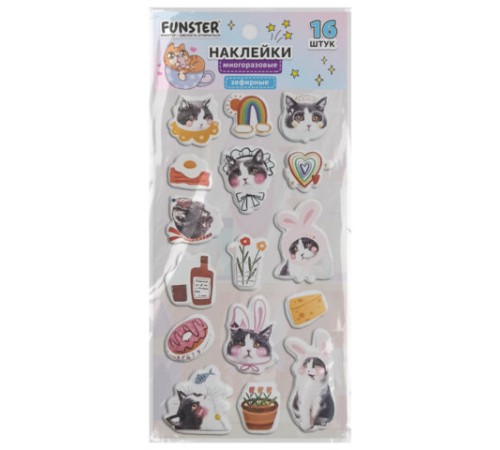 Наклейки зефирные 