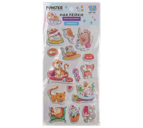 Наклейки зефирные 