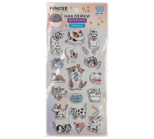 Наклейки зефирные 