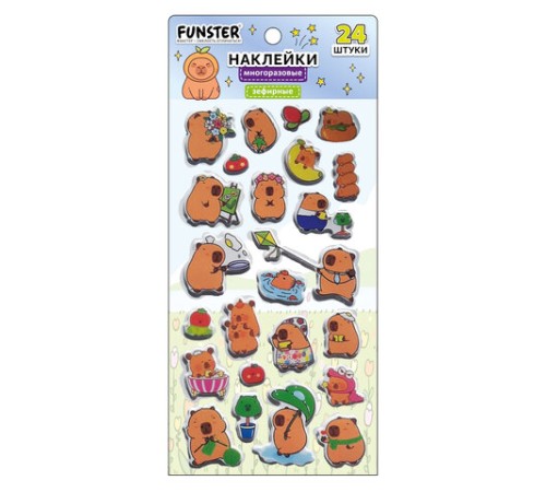 Наклейки зефирные 