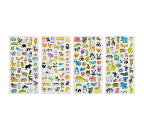 Наклейки гелевые 