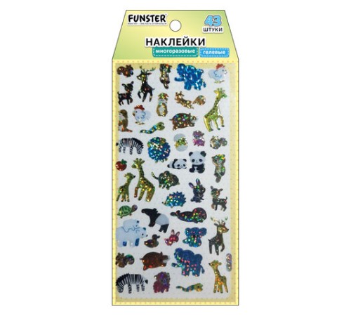 Наклейки гелевые 