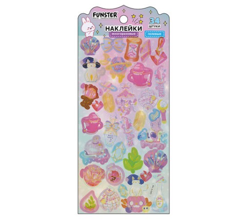 Наклейки гелевые 