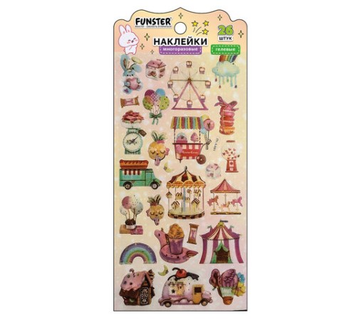 Наклейки гелевые 