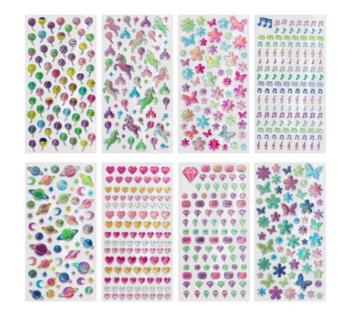 Наклейки гелевые 