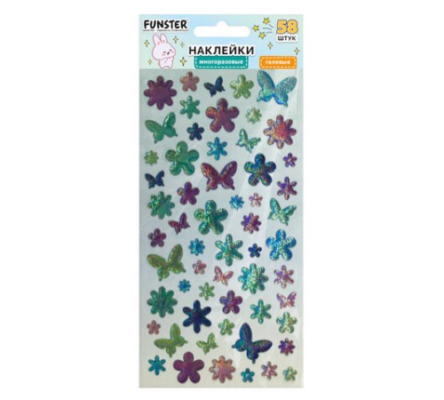 Наклейки гелевые 