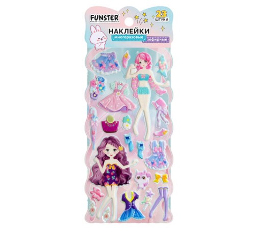Наклейки зефирные 