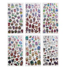 Наклейки гелевые 