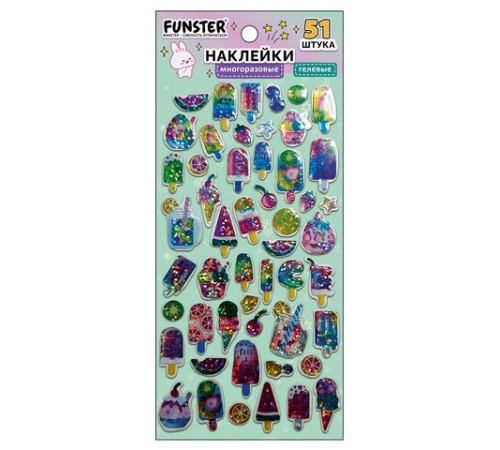 Наклейки гелевые 