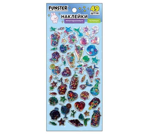 Наклейки гелевые 