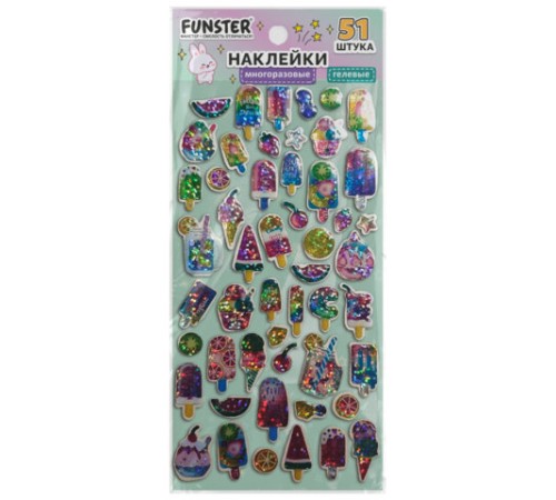 Наклейки гелевые 
