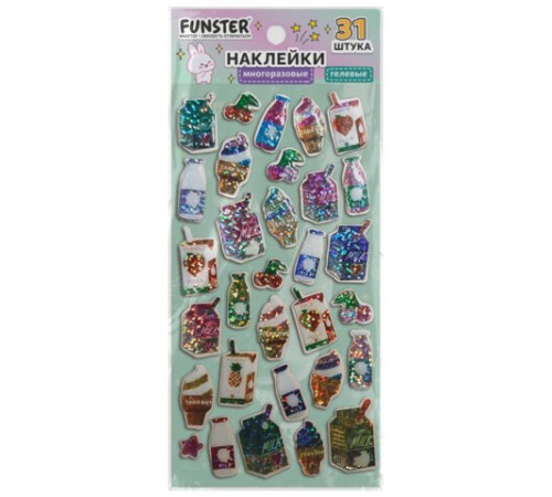 Наклейки гелевые 
