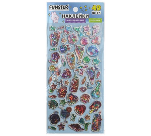 Наклейки гелевые 