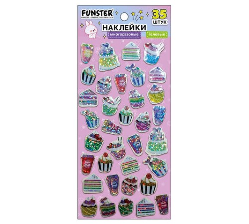 Наклейки гелевые 