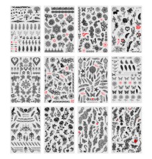 Наклейки-тату переводные 