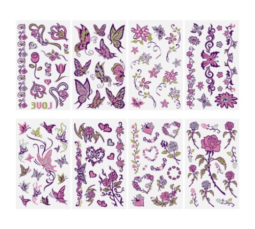 Наклейки-тату переводные 