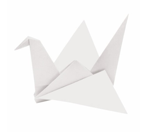 Бумага для оригами и аппликаций 21х21 см, 200 листов, белая, ОСТРОВ СОКРОВИЩ, 666176