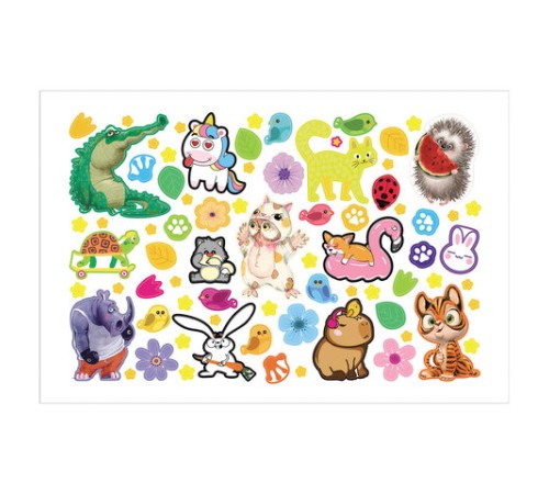 Альбом с наклейками, А5, 8 листов, 600 наклеек, 