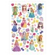 Наклейки бумажные для девочек, НАБОР 4 листа, 336 наклеек, HATBER, 4Н5н