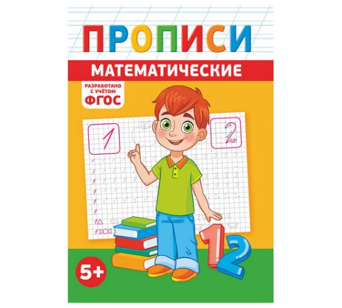 Прописи детские по ФГОС, А5, 16 страниц, 14х20 см, АССОРТИ, ЛиС