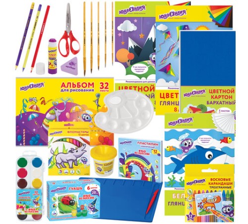 Набор для творчества в подарочной коробке ЮНЛАНДИЯ 