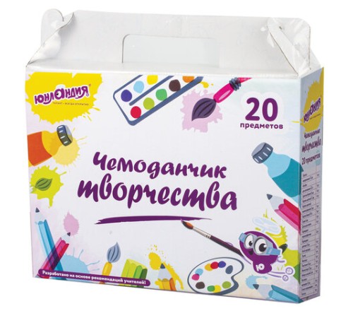 Набор для творчества в подарочной коробке ЮНЛАНДИЯ 