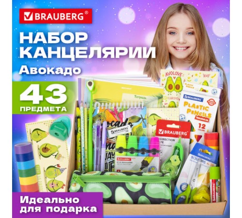 Набор канцелярии подарочный BRAUBERG 