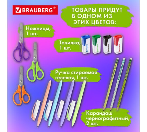 Набор канцелярии подарочный BRAUBERG 