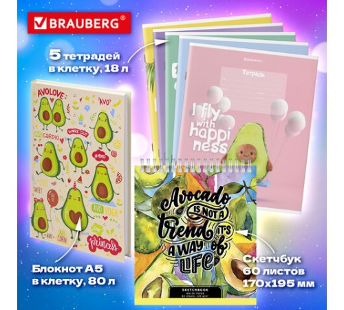 Набор канцелярии подарочный BRAUBERG 