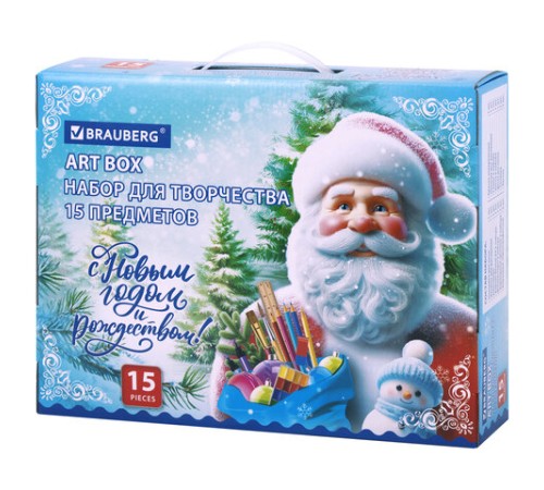 Набор подарок для развития и творчества BRAUBERG ART BOX 
