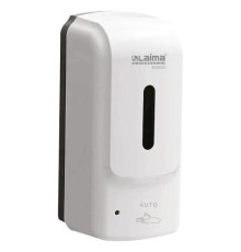Дозатор для жидкого мыла-пены LAIMA PROFESSIONAL SUPER, НАЛИВНОЙ, СЕНСОРНЫЙ, 1 л, белый, ABS-пластик, 609502