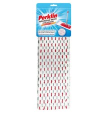 Насадка МОП плоская для швабры/держателя 50 см, микрофибра/абразив (ТИП К), PERKLIN (ПЕРКЛИН), 700985