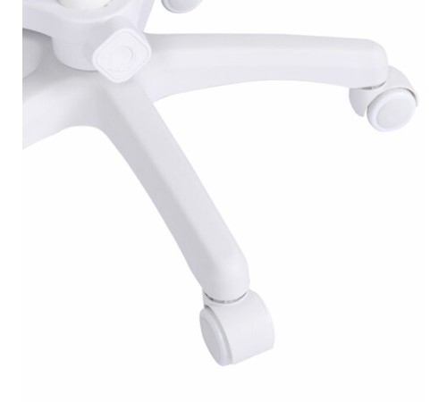 Кресло детское с подставкой для ног BRABIX "Toy MG-205", сетка/ткань TW, серое, 533153