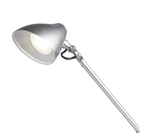 Настольная лампа / светильник SONNEN PH-104, на подставке, LED, 8 Вт, металлический корпус, серый, 236691