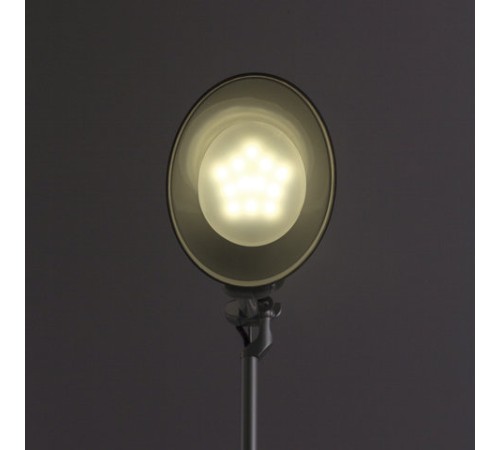 Настольная лампа / светильник SONNEN PH-104, на подставке, LED, 8 Вт, металлический корпус, серый, 236691