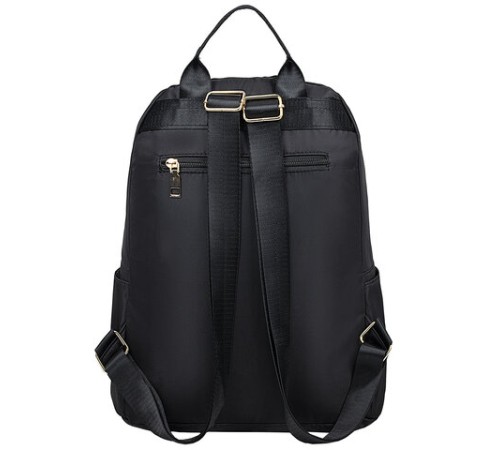 Рюкзак BRAUBERG PODIUM женский, 2 отделения, карман-антивор, нейлон, черный, 35х29х15 см, 270813