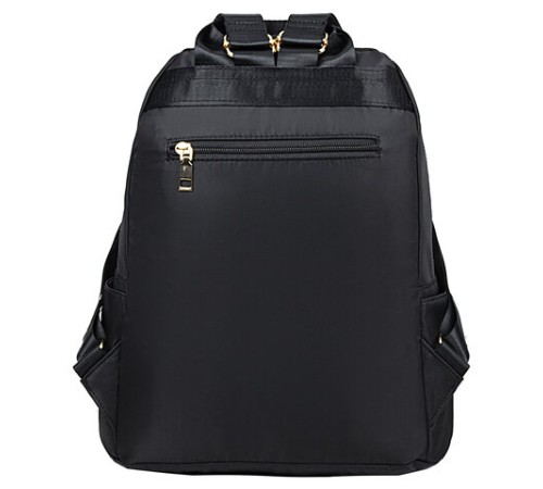 Рюкзак BRAUBERG PODIUM женский, 2 отделения, карман-антивор, нейлон, черный, 35х29х15 см, 270813