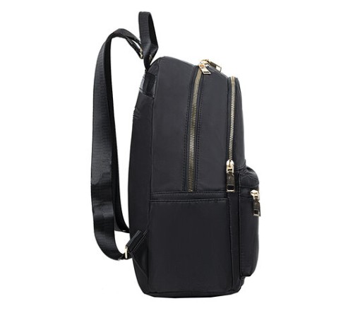 Рюкзак BRAUBERG PODIUM женский, 2 отделения, карман-антивор, нейлон, черный, 35х29х15 см, 270813