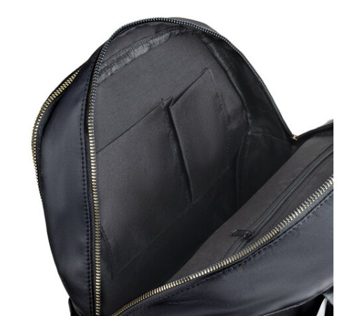 Рюкзак BRAUBERG PODIUM женский, 2 отделения, карман-антивор, нейлон, черный, 35х29х15 см, 270813